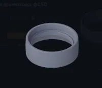 муфта дымохода gfs 150 (ф-200 внутри/ф-220 внешний ) чугун