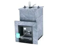 печь для бани изистим сочи premium в 4-х кожухе талькохлорит закр.верх с ггу-40 электророзжиг