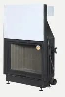 топка каминная вега 1200p, патрубок ф250, экокамин 