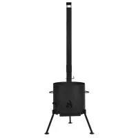 печь под казан узбекский 10л с трубой 340мм