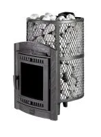 печь для бани прометалл атмосфера l ktt с нерж. сеткой для камней