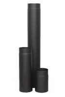 дымоход кпд стальной (08пс/2 мм) ф150 l=0,25м черный