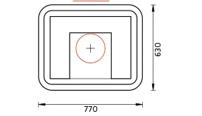 печь-камин tulikivi kelva s grafia 1890 мм 