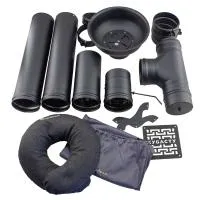 система подачи воздуха сталь-мастер второе дыхание standart black (aisi 430/0,5мм)