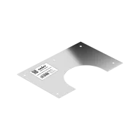разделка craft потолочная декоративная нерж. (304/0,5мм), 400*266, 35-45° ф180, двусоставная