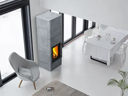 печь-камин tulikivi lampo s nobile 2145 мм 