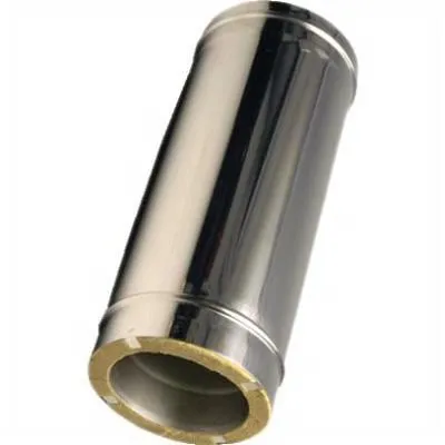 дымоход craft утепленный нержавеющий (316/0,8/304/0,5) ф120/220 l=0,25м по воде