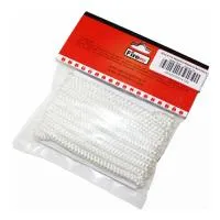 шнур уплотнительный из керамического волокна, 6мм, l=3м, белый, fireway