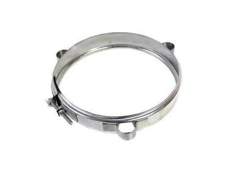 хомут феррум обжимной для растяжки нерж.(430/0,5 мм), ф210