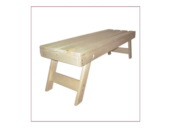 скамейка осина а 1,3х0,4м банный эксперт#