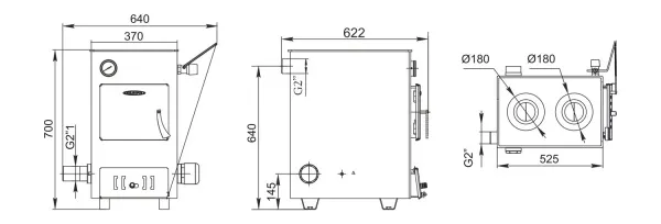 котел тмф ташкент электро водогрейный 16квт арт тэн 6 квт желтый*